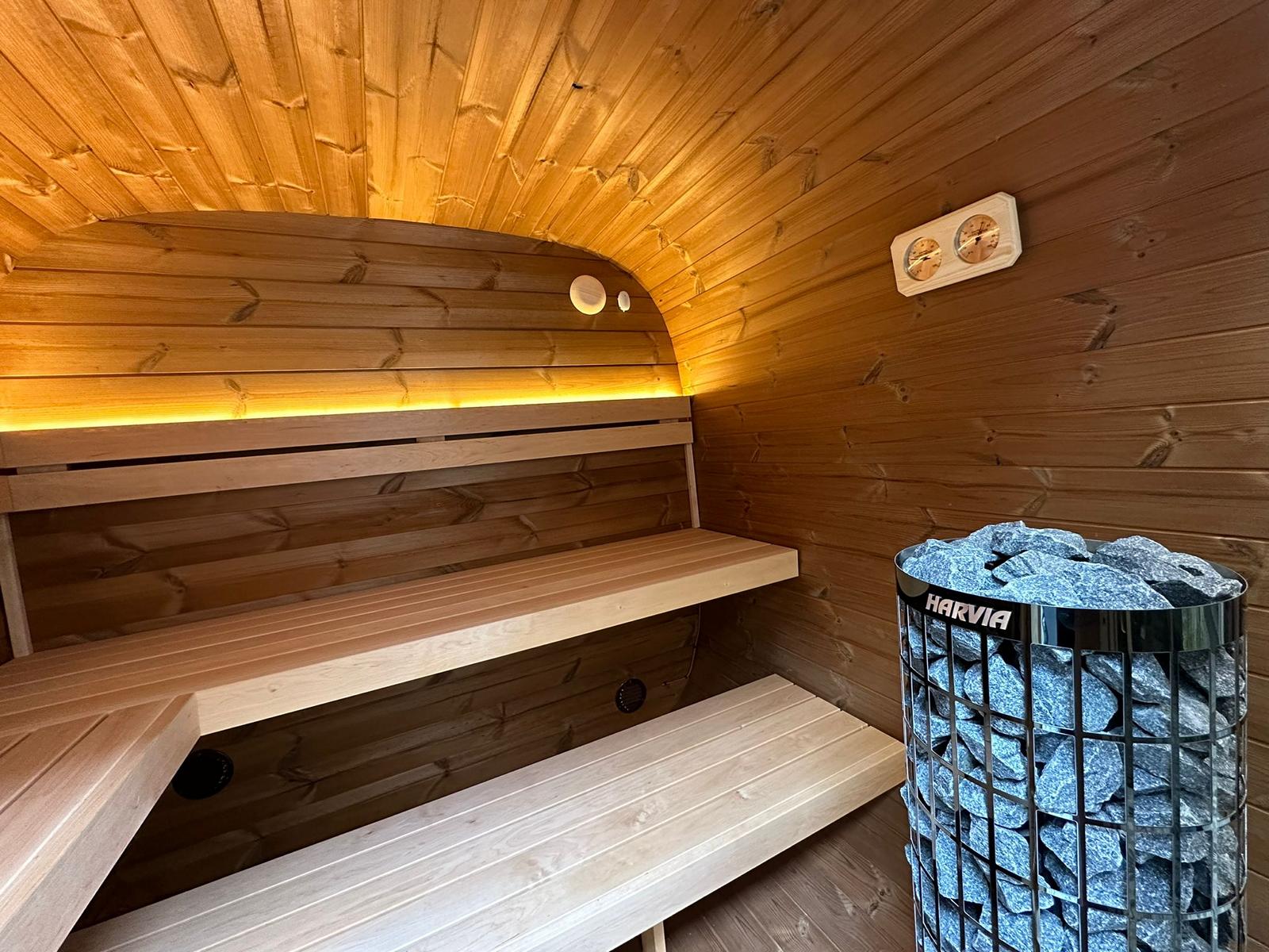Thermoholz Gartensauna - Dice Blanco