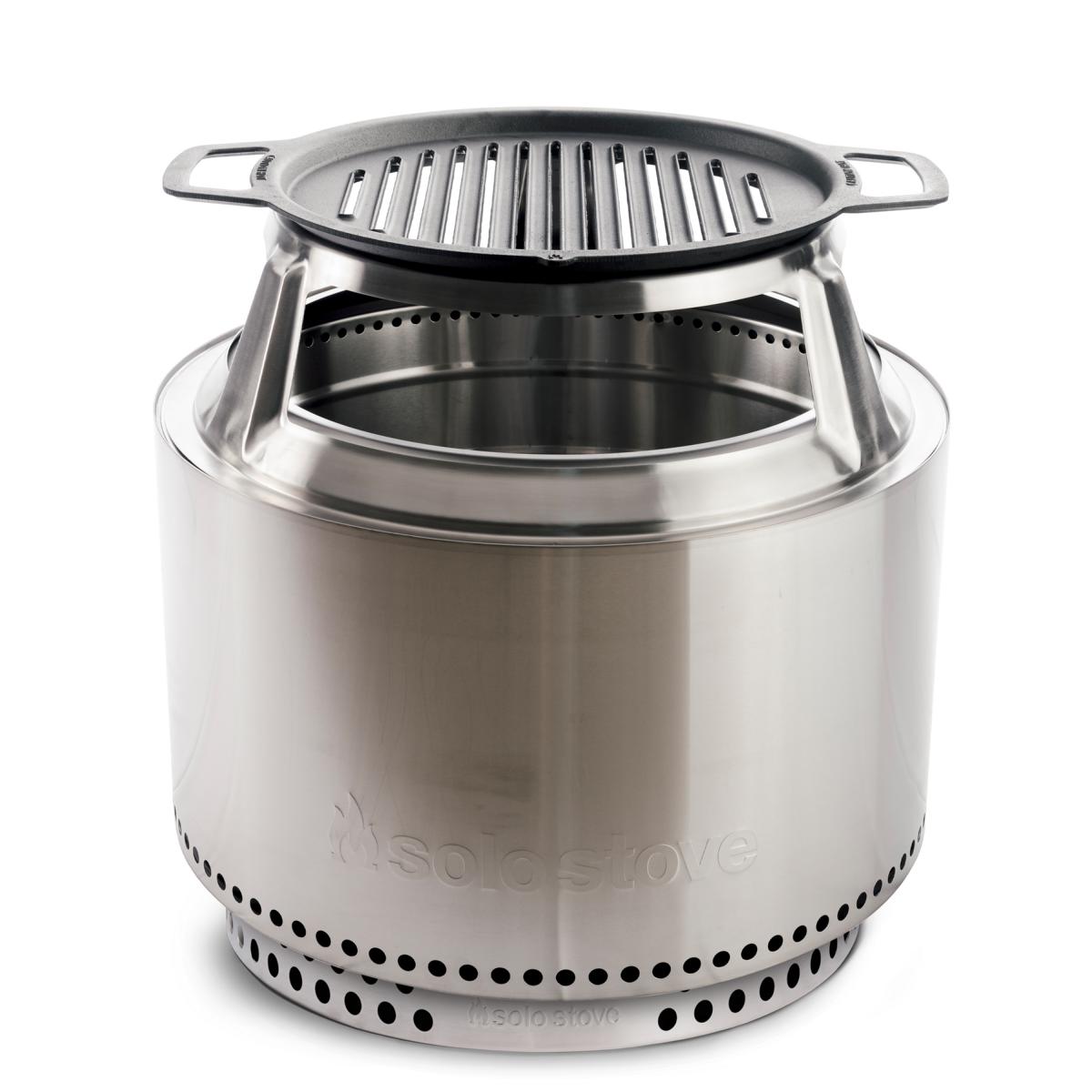 Solo Stove Gusseisen Grillrost mit Aufsatz für Yukon