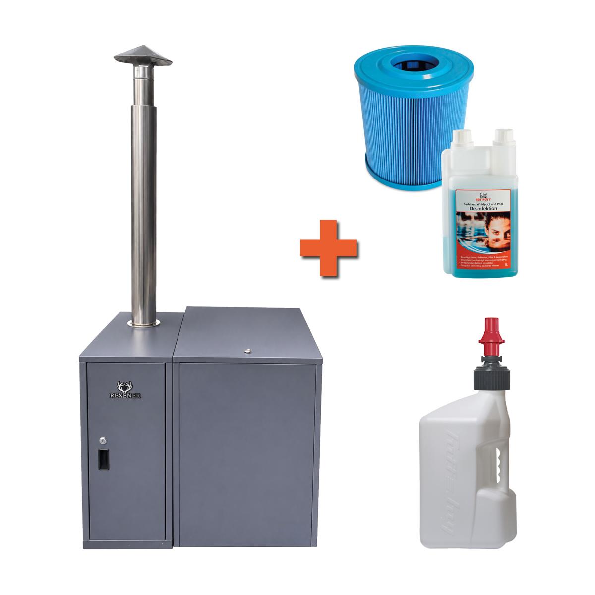 Bioheater-Umrüstsatz für Kirami Badefässer & Hot Tubs