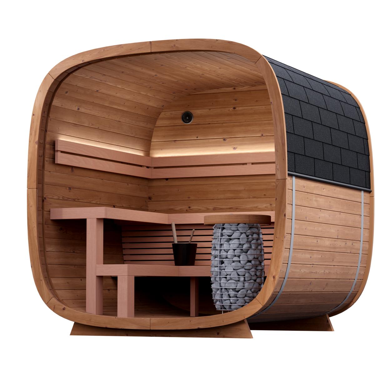 Thermoholz Gartensauna - Dice Blanco