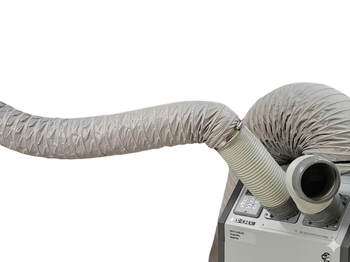 AIRREX Kalt-/Warmluftschlauch Ø 140 mm – 10 m für HP-19