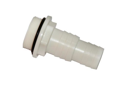 Schlauchtülle mit 38/32 mm Schlauchanschluss und 1 1/2" AG