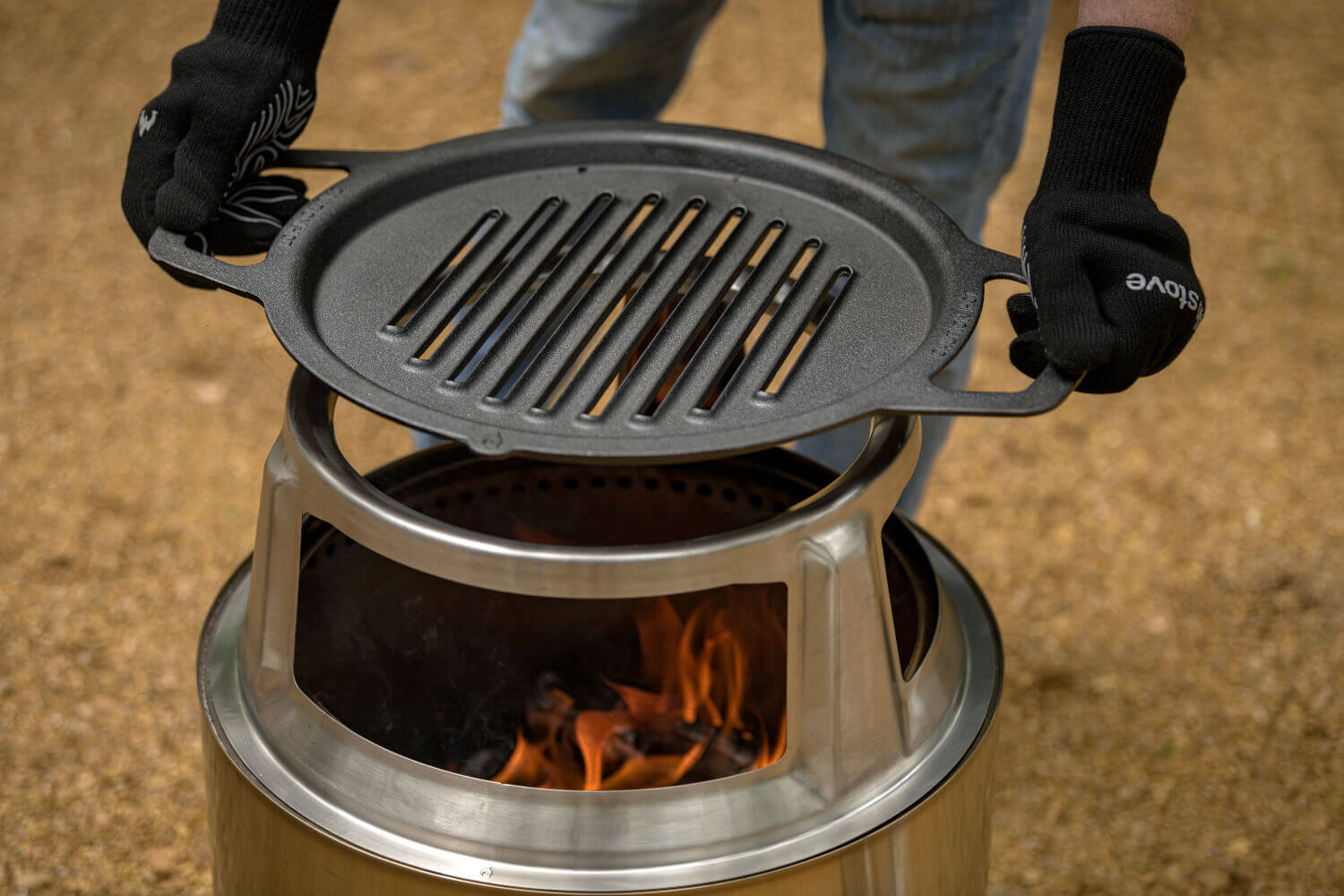 Solo Stove Gusseisen Grillrost für Ranger