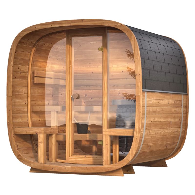 Thermoholz Gartensauna - Dice Blanco