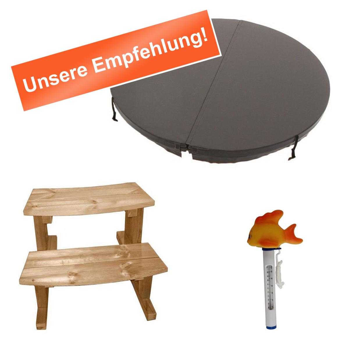 Hot Pott Iso Deckel, Stepin TW & Thermometer