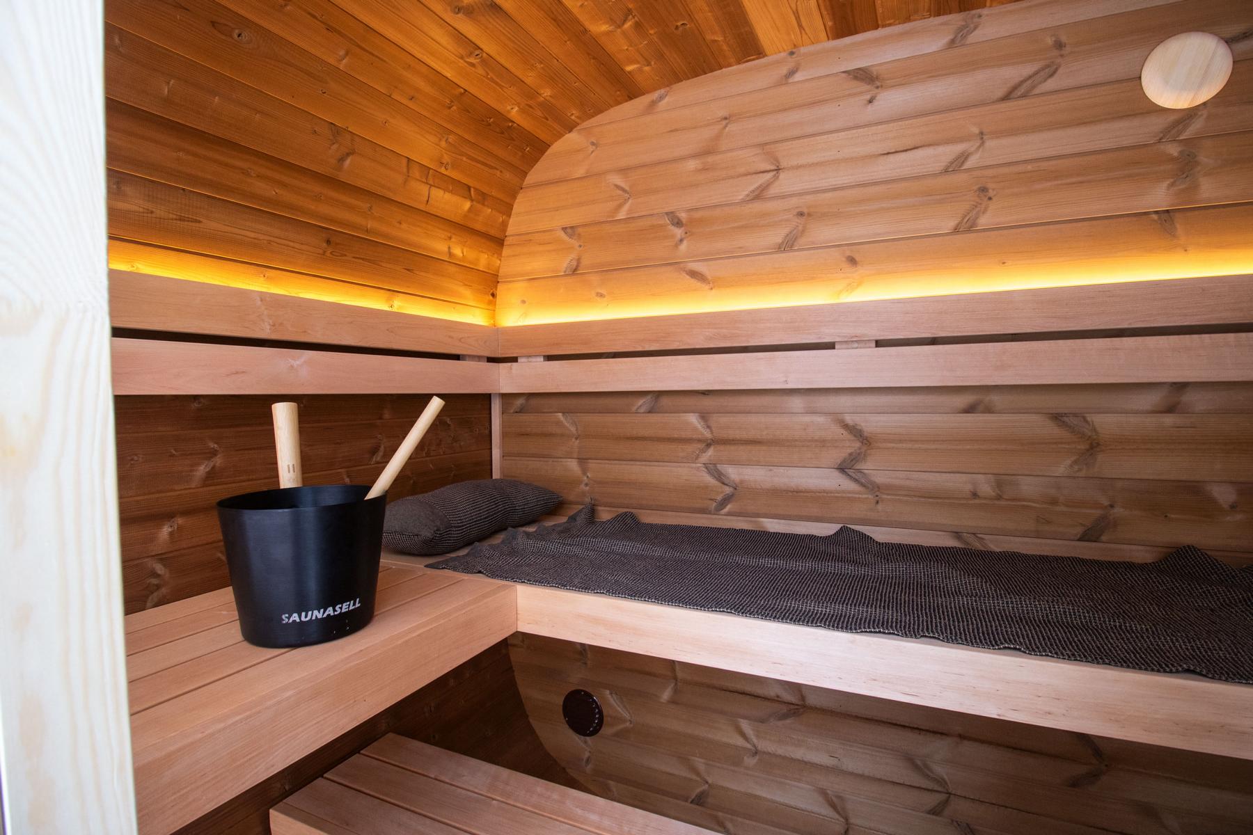 Thermoholz Gartensauna - Dice Blanco