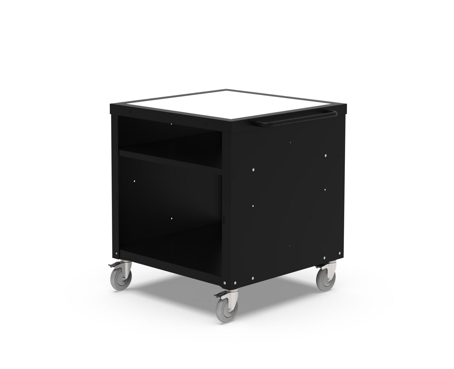 Alfa Cooking Station 80 mit Arbeitsplatte in Corian weiß