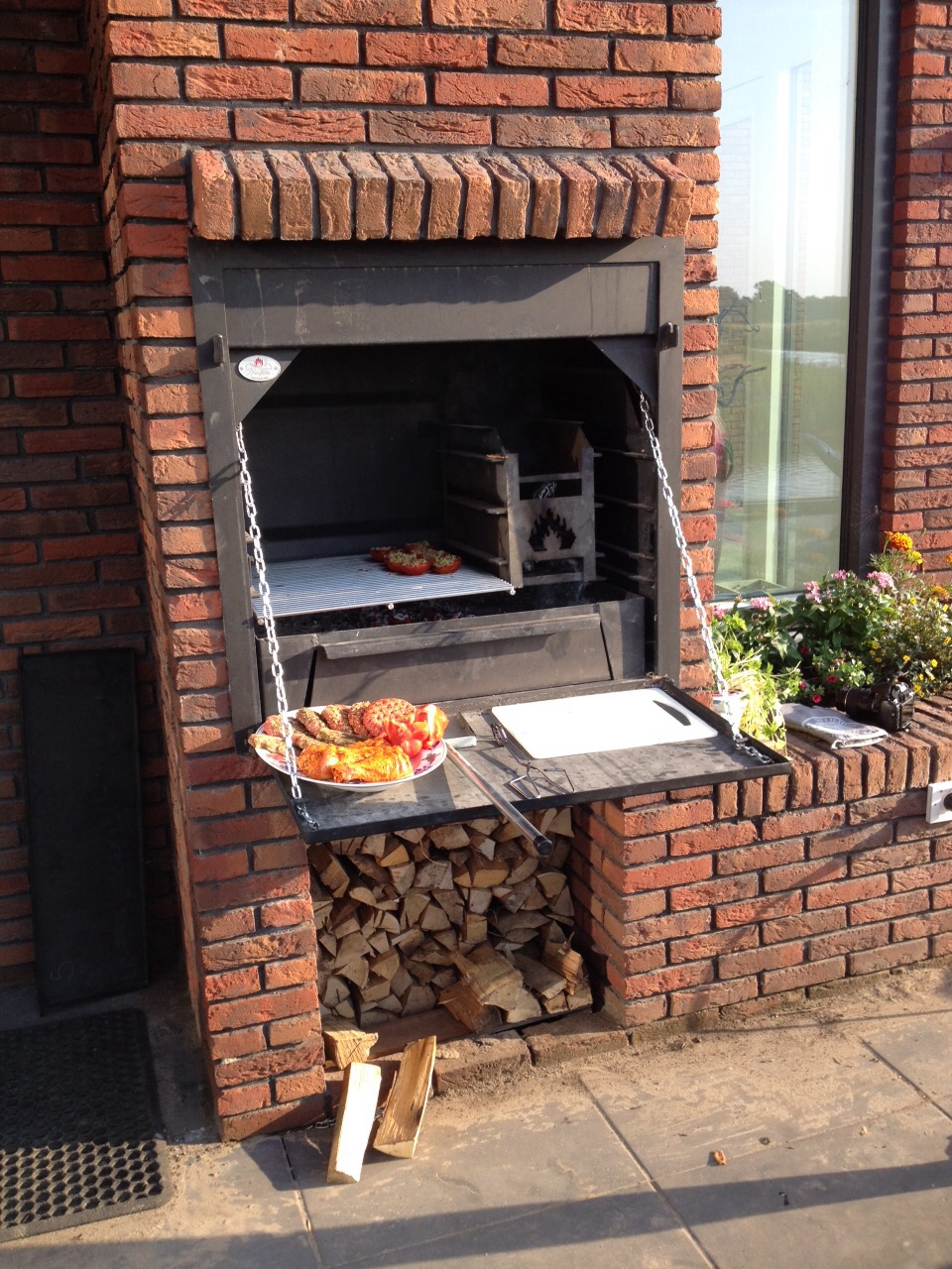 Braai Einbau Grillkamin - Modell 800