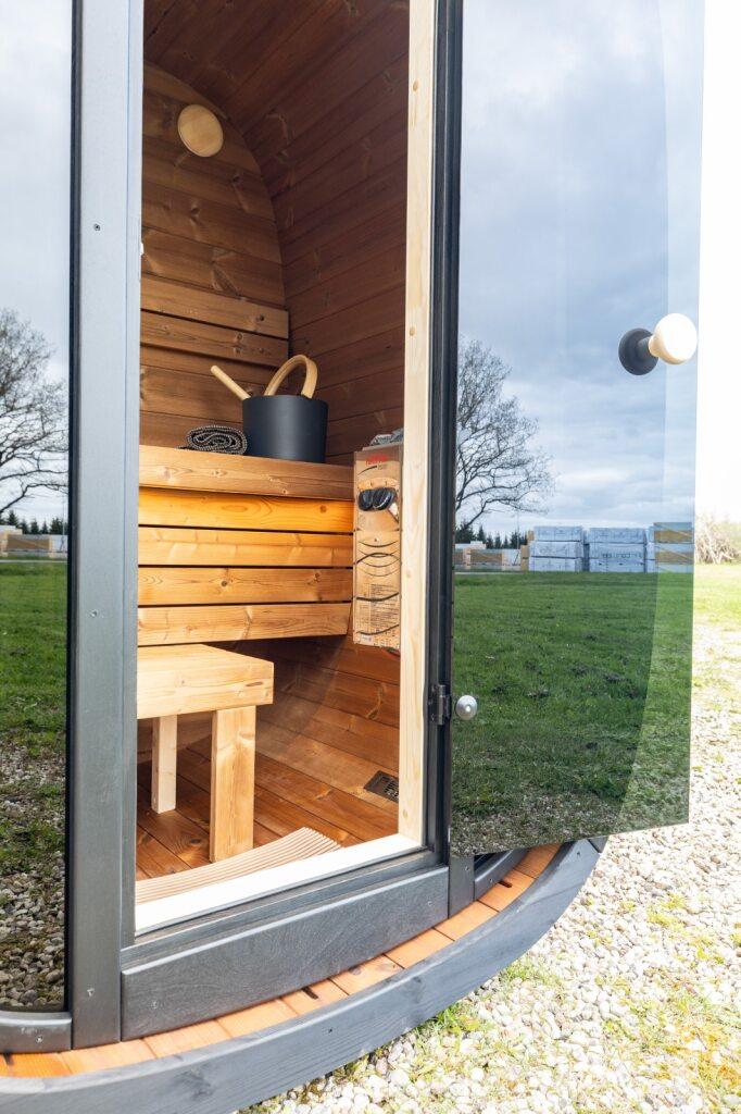 Dice Pocket MINI Sauna inkl. Harvia Vega Compact
