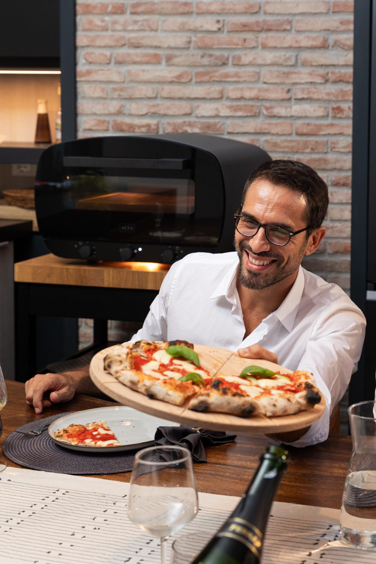 ALFA Elektro - Pizzaofen URBE - Anthrazitgrau