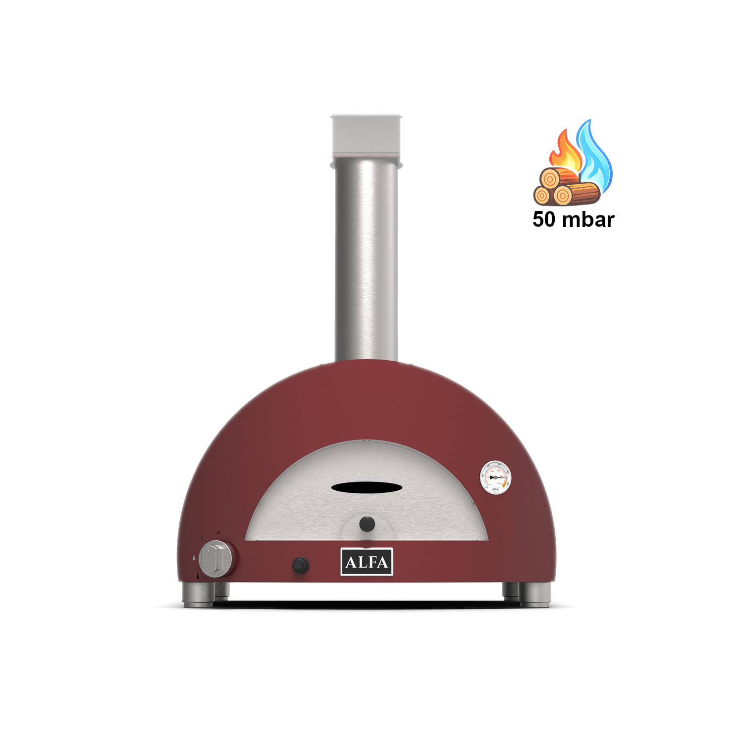 ALFA Hybrid - Pizzaofen MODERNO - 1 Pizza