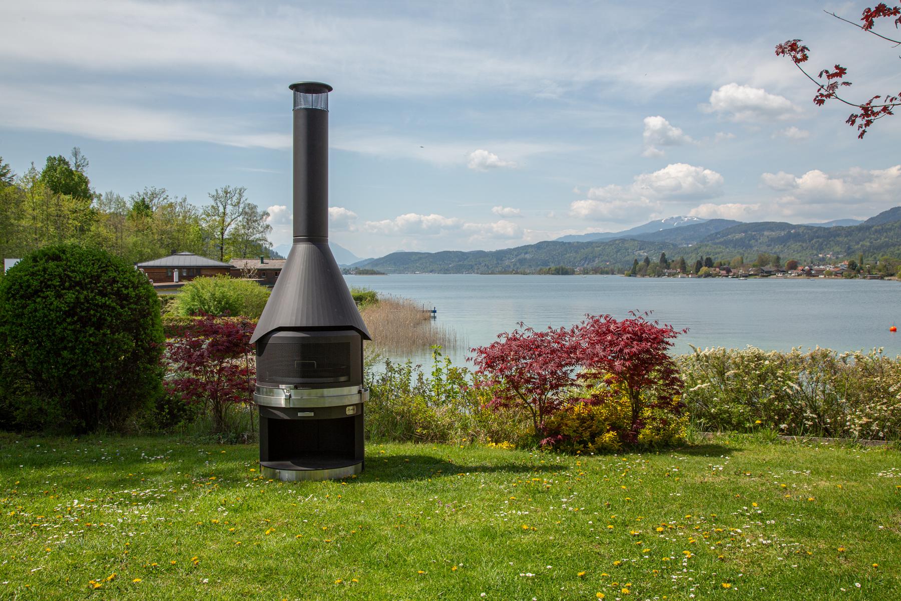 HERMAPRO Gartenkamin & Grill Vario 70