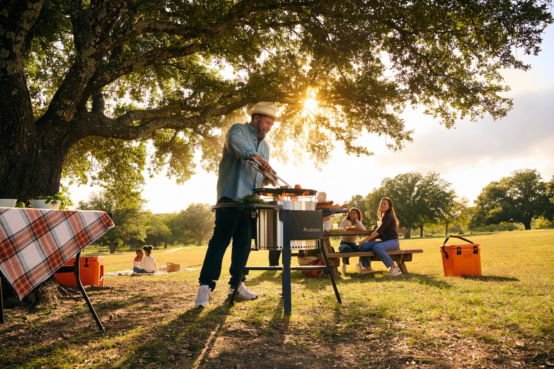 Solo Stove Grillstation (Cookout) für Bonfire Feuerschale mit Plancha