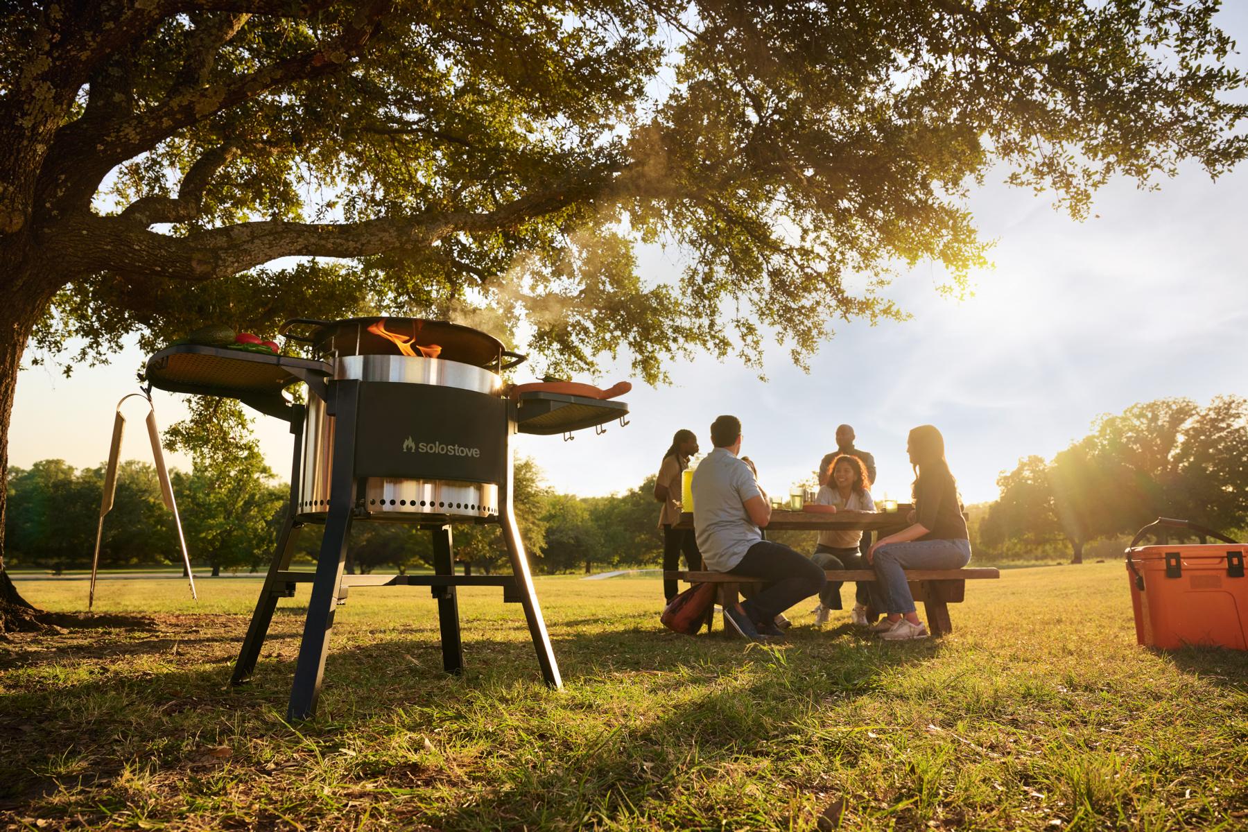 Solo Stove Grillstation (Cookout) für Bonfire Feuerschale mit Plancha