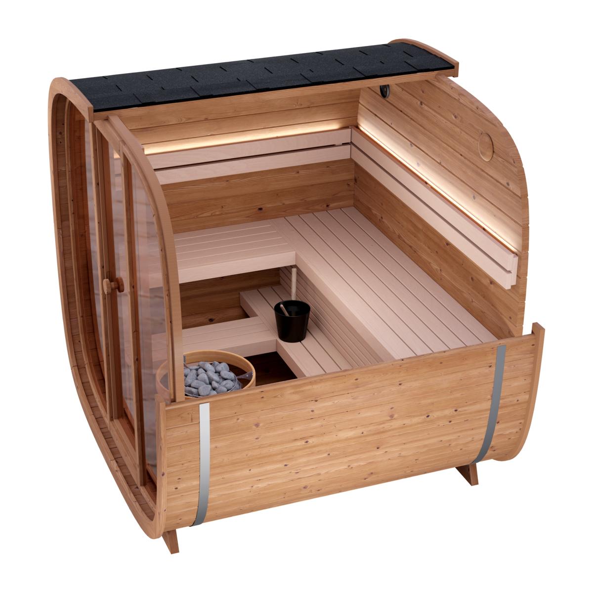 Thermoholz Gartensauna - Dice Blanco