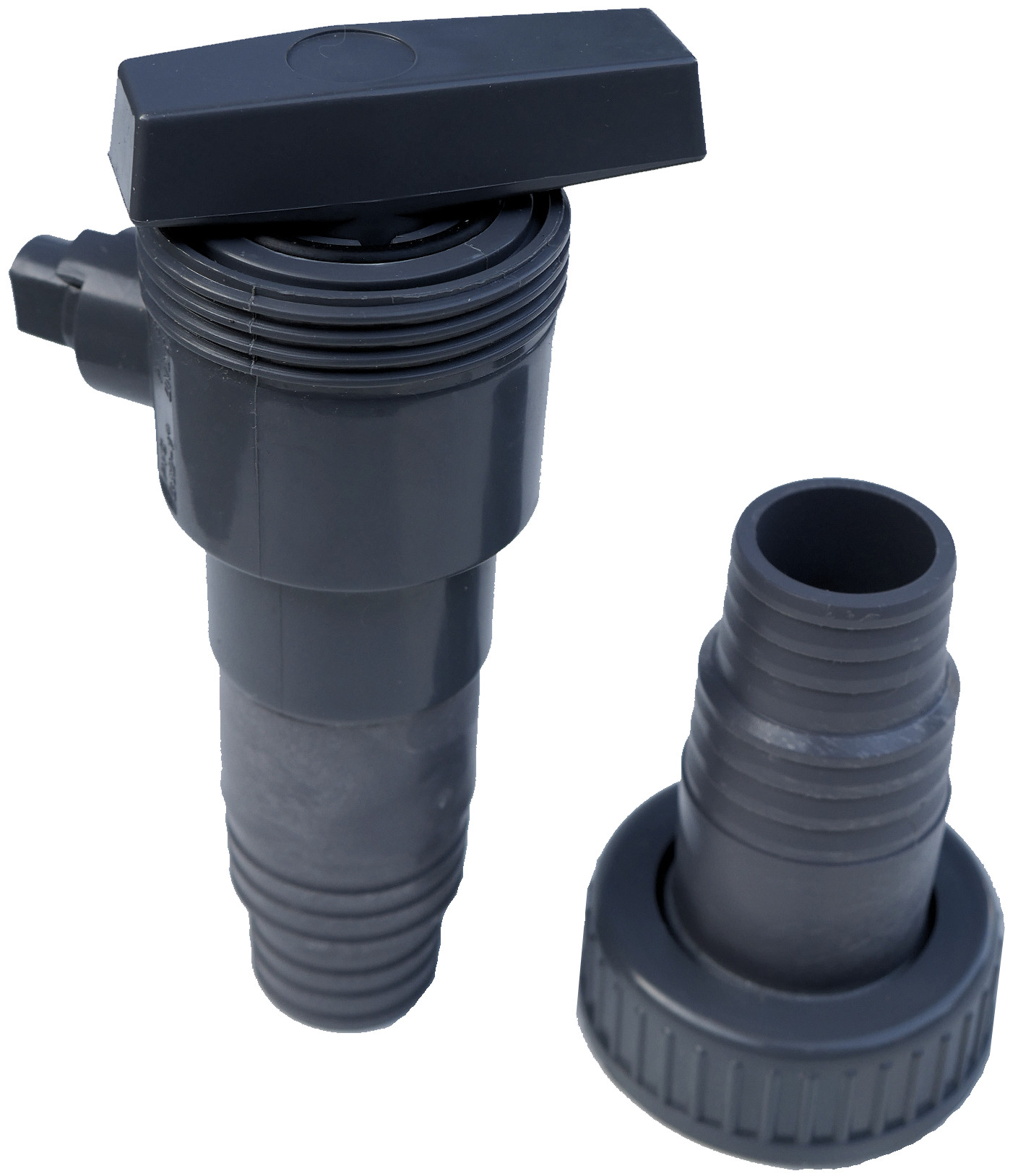 Kugelhahn mit Schlauchtüllen 32/38mm