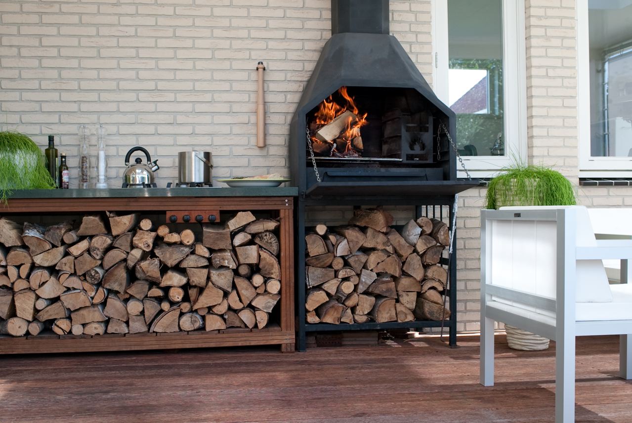 Braai Freistehender Grillkamin - Modell 800