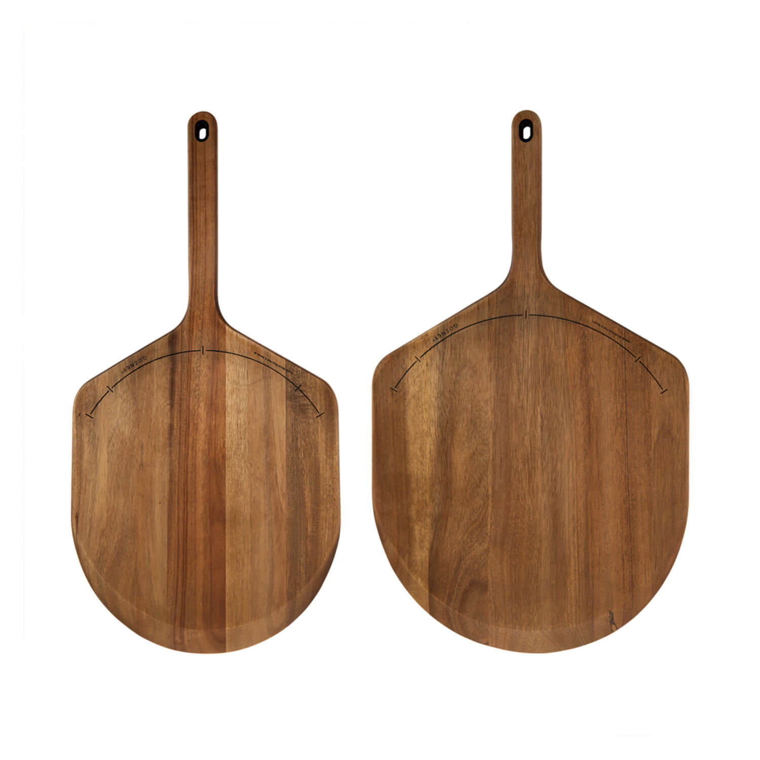 Gozney Akazienholz Pizzaschaufel & Servierbrett 12" M (Ø ca. 30 cm)