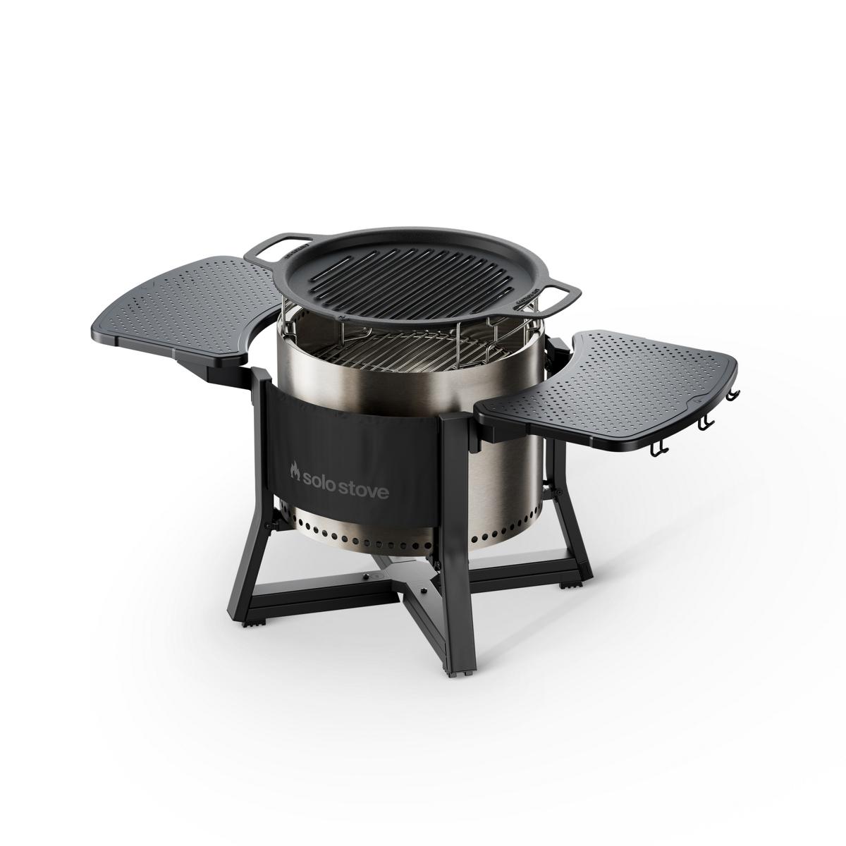 Solo Stove Cookout-Bundle mit Grillrost inkl. Bonfire Feuertonne & Firestarter (1 kg)