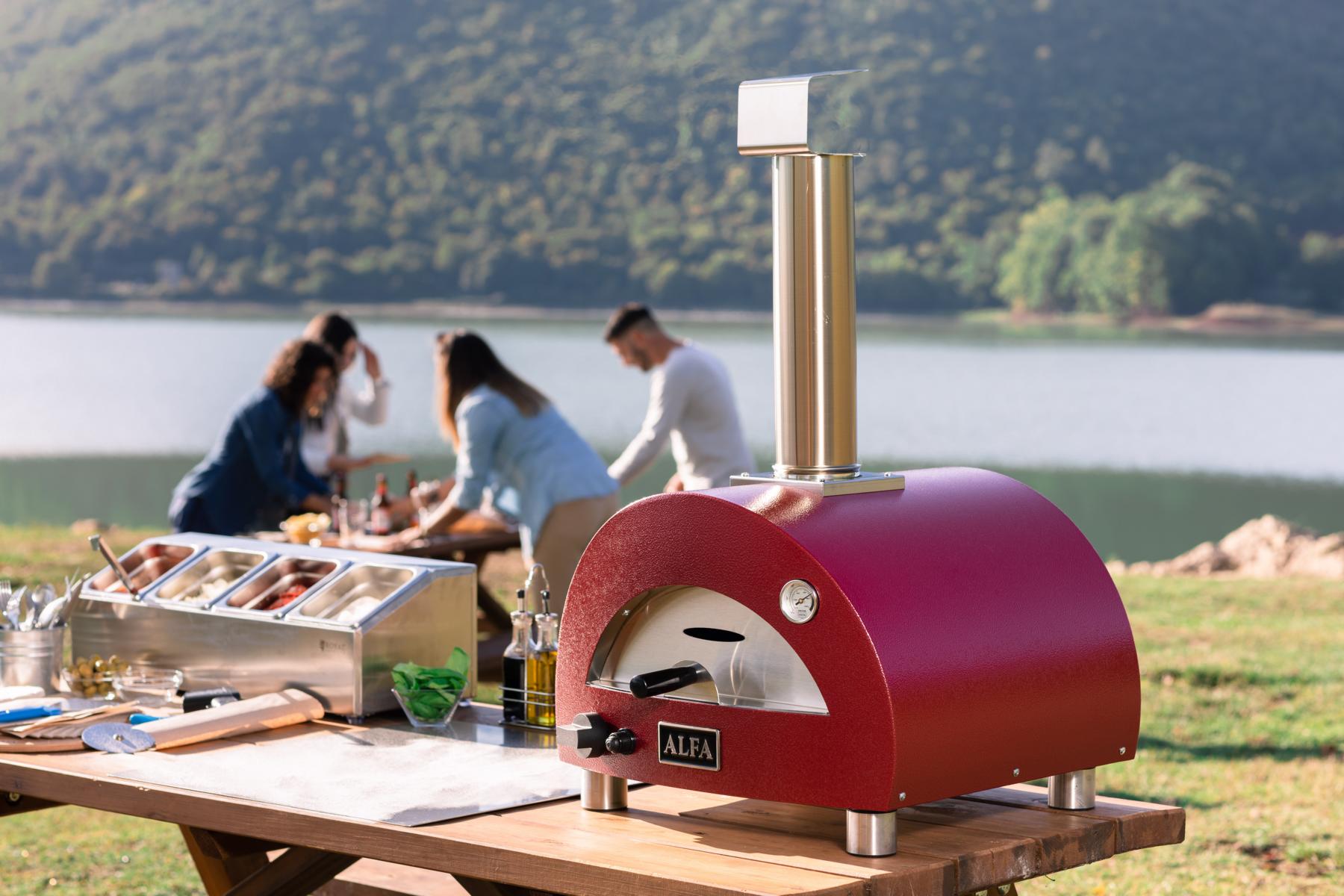 ALFA Gas - Pizzaofen MODERNO Portable - 1 Pizza