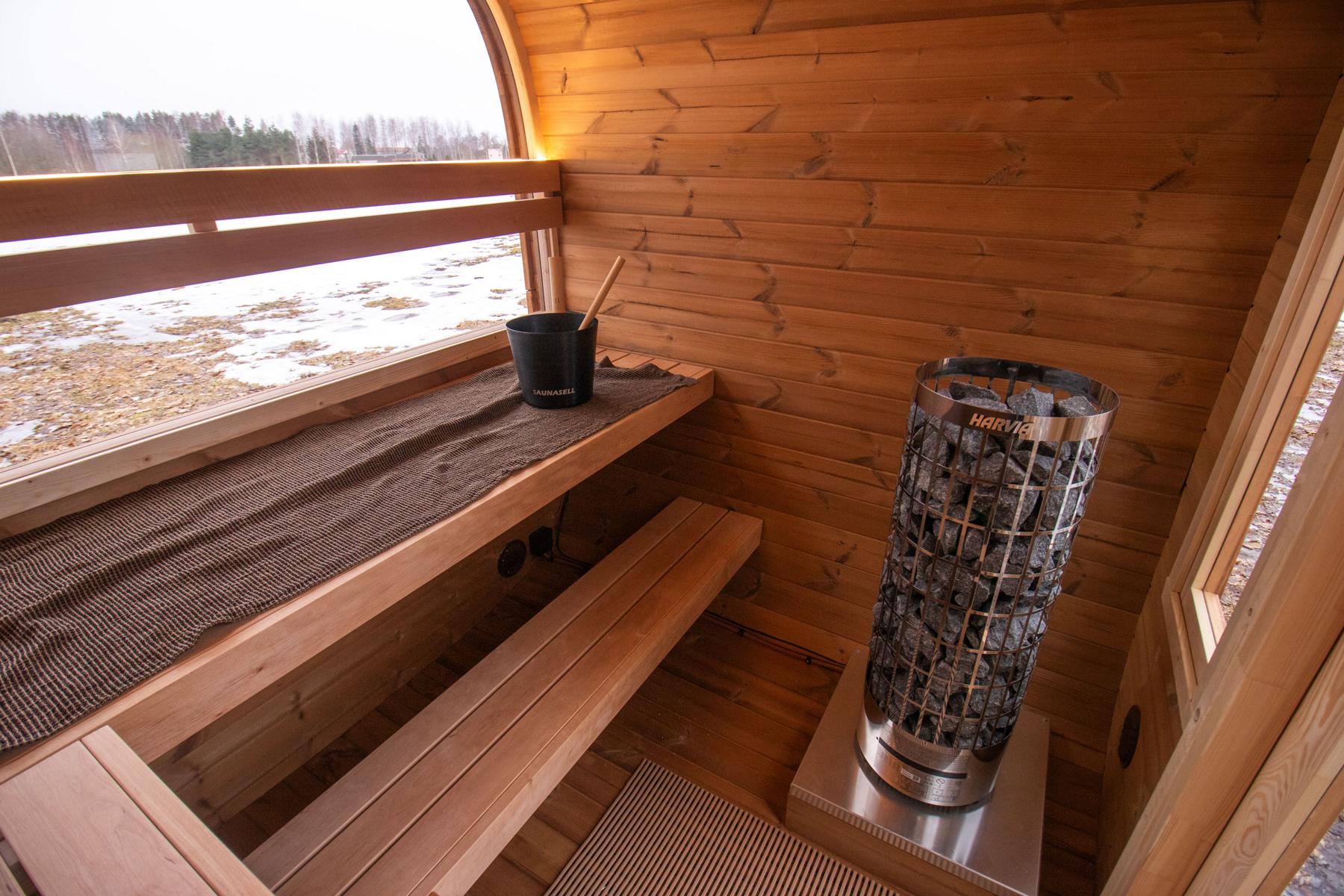 Thermoholz Gartensauna - Dice Blanco