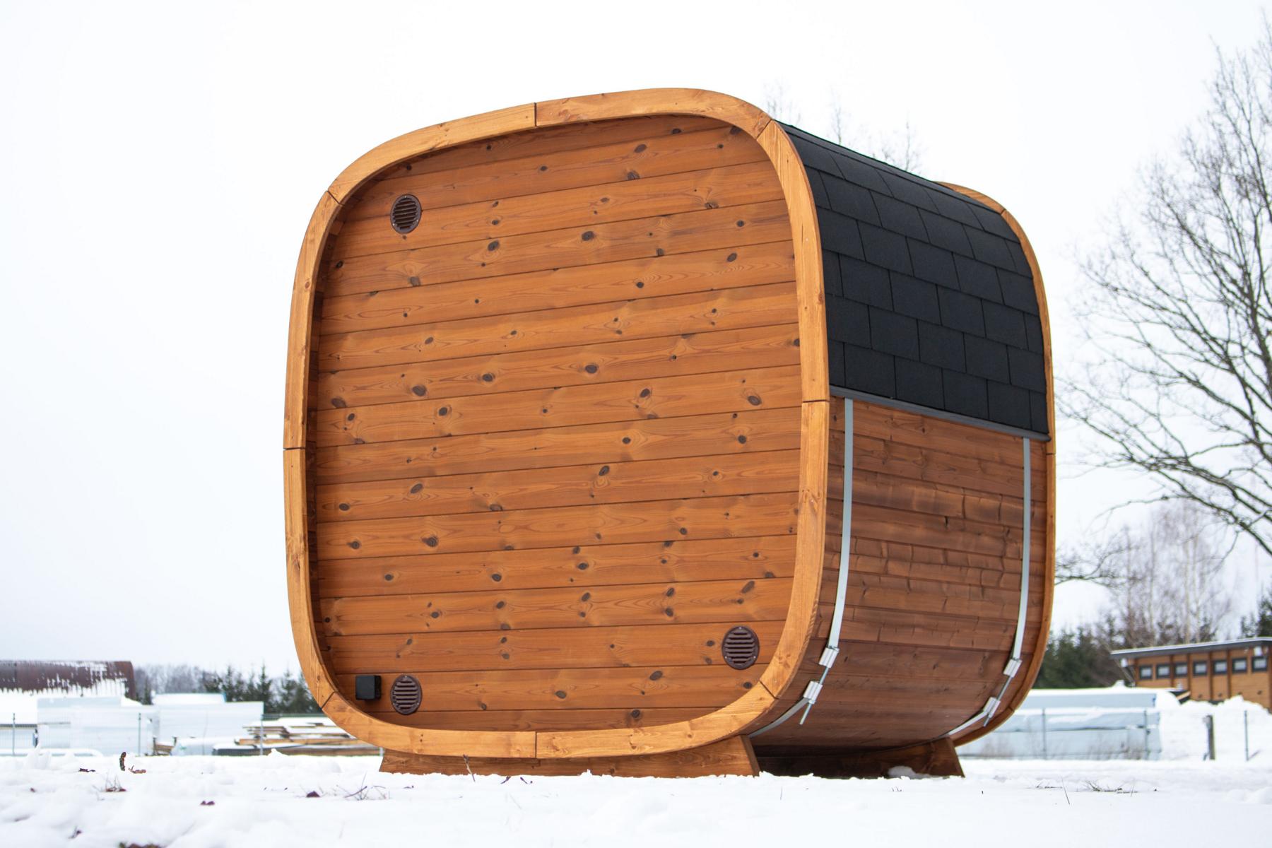 Thermoholz Gartensauna - Dice Blanco