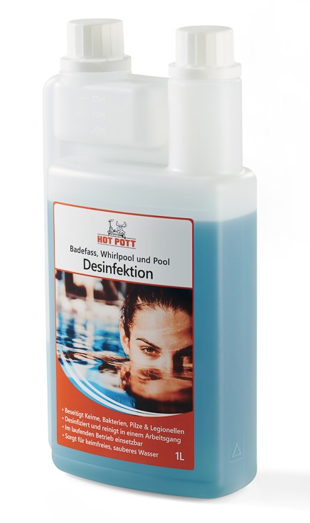 Hot Pott - Badefass, Whirlpool und Pool Desinfektion