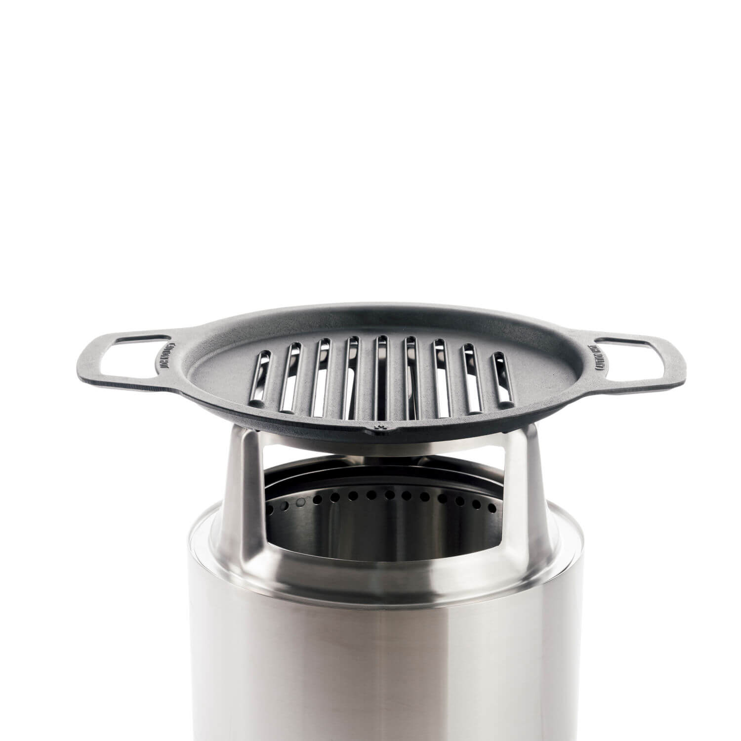 Solo Stove Gusseisen Grillrost mit Aufsatz für Ranger