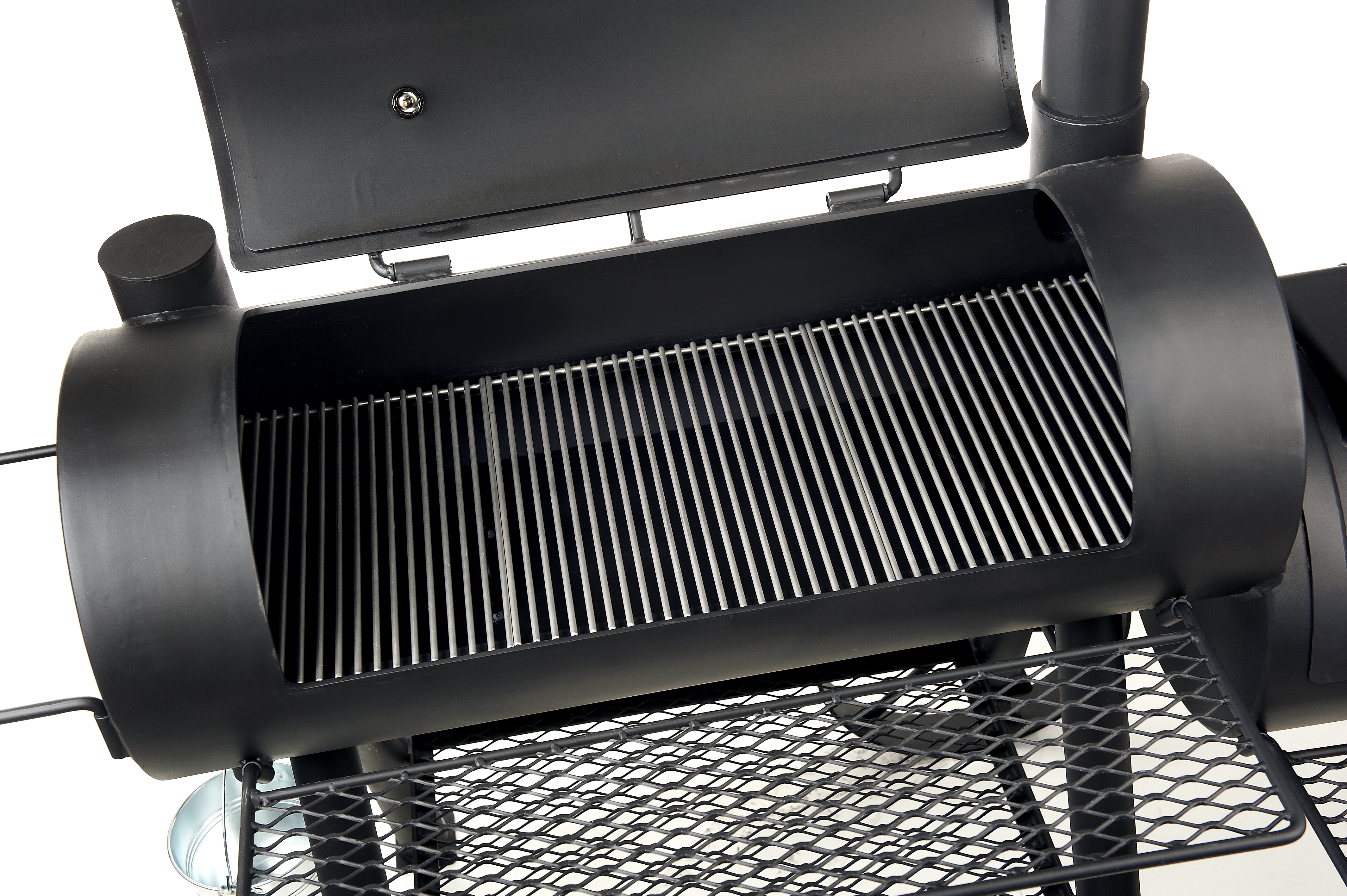 JOE's BBQ Smoker 16" Reverse Flow mit Kochplatte