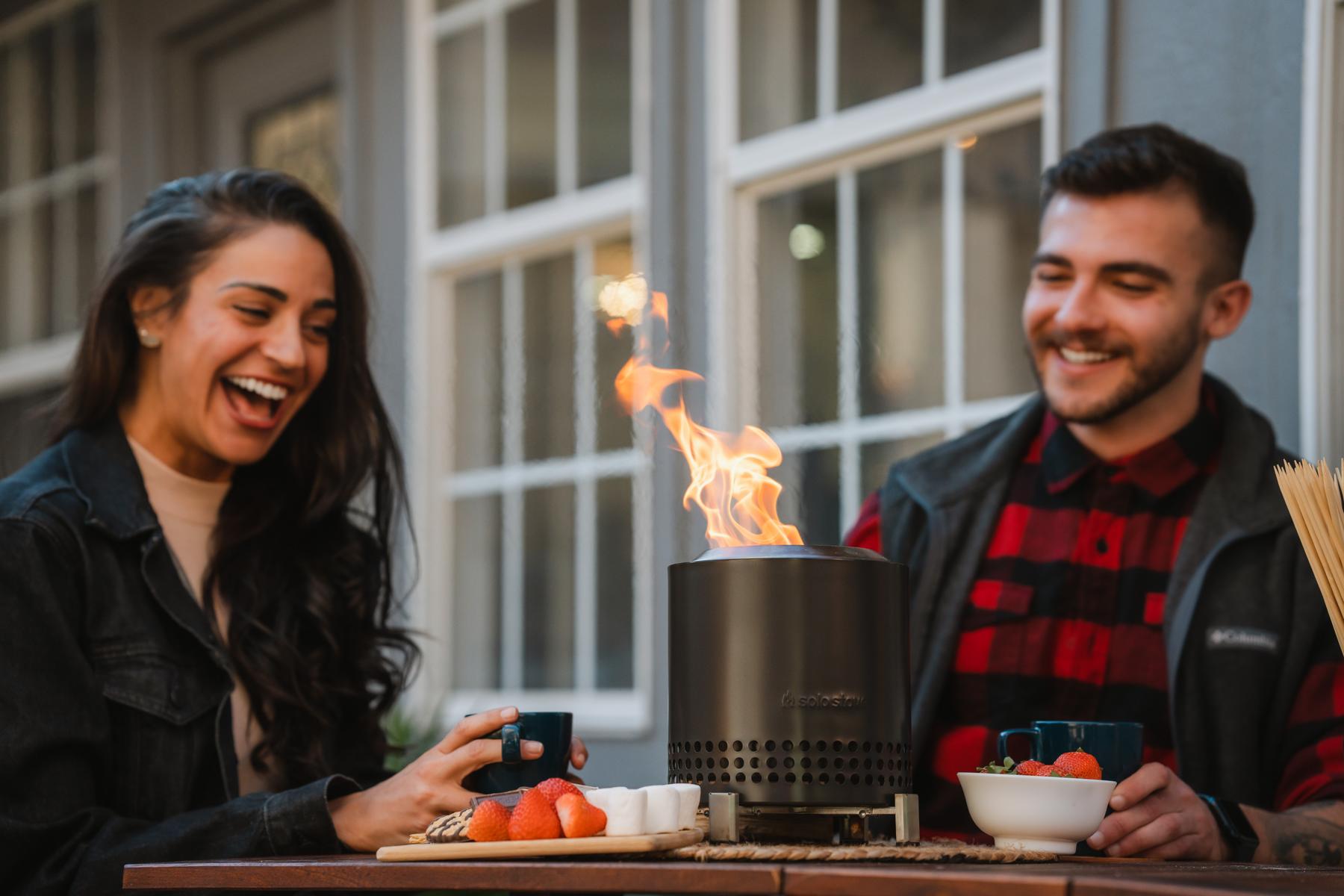 Solo Stove Mesa XL-Bundle in Ash