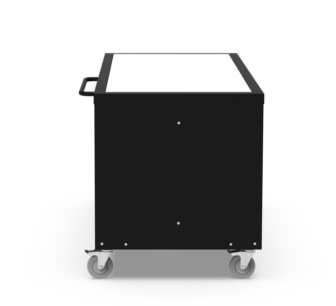 Alfa Cooking Station 160 mit Arbeitsplatte in Corian weiß