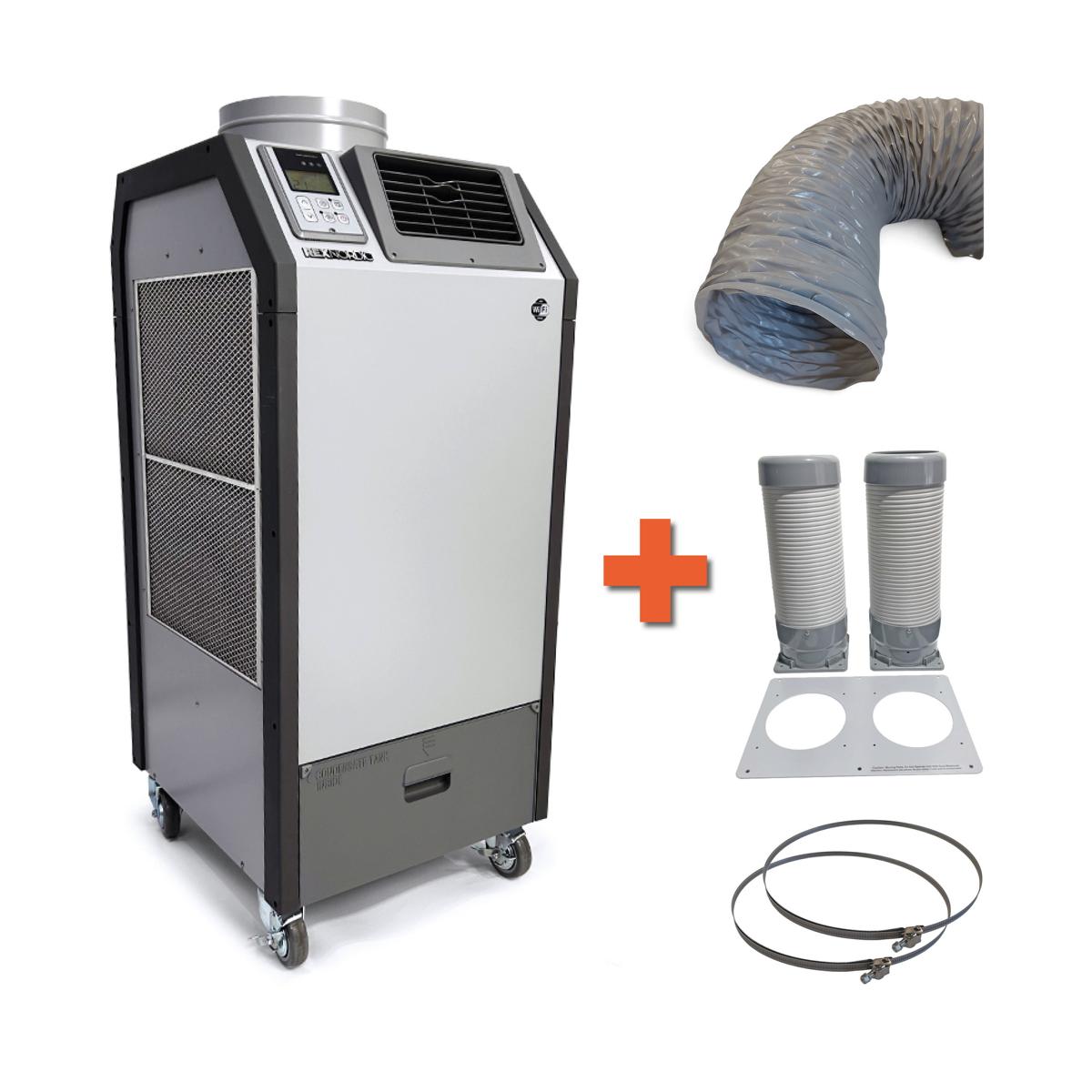 Vorführgerät AIRREX HP-19 Wärmepumpen-Klimaanlage (4-in-1) - Starter-Set
