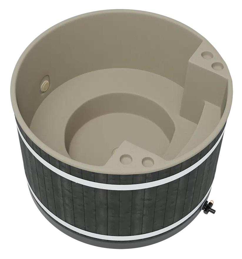 Kunststoff Hottub Family Tub M (Ø 170 cm) mit Rexener Bioheater