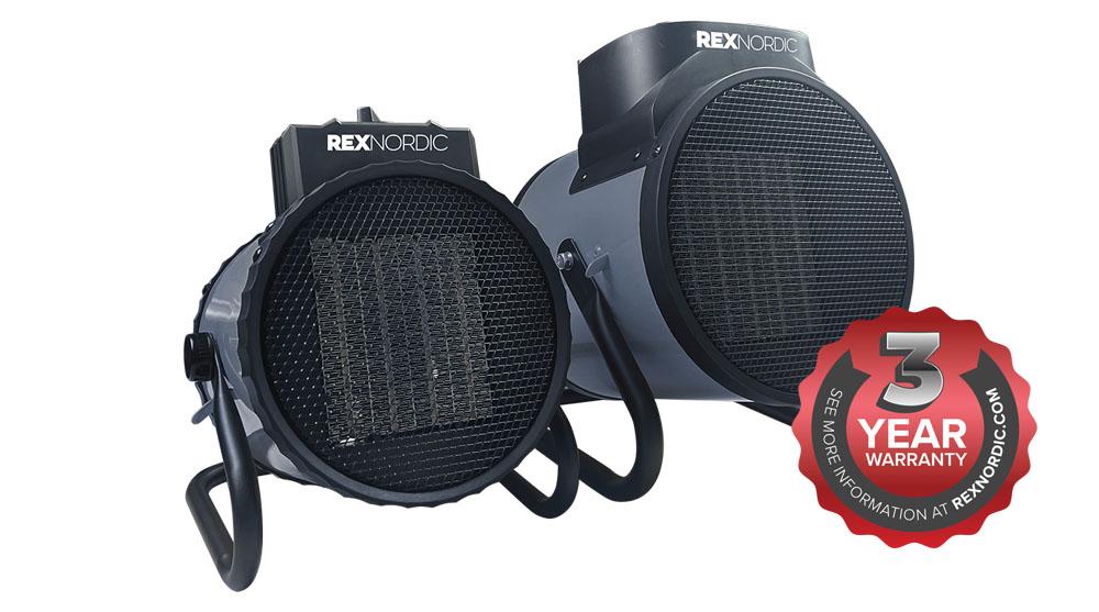 AIRREX Heizlüfter HEAT 3000 - Elektrisch