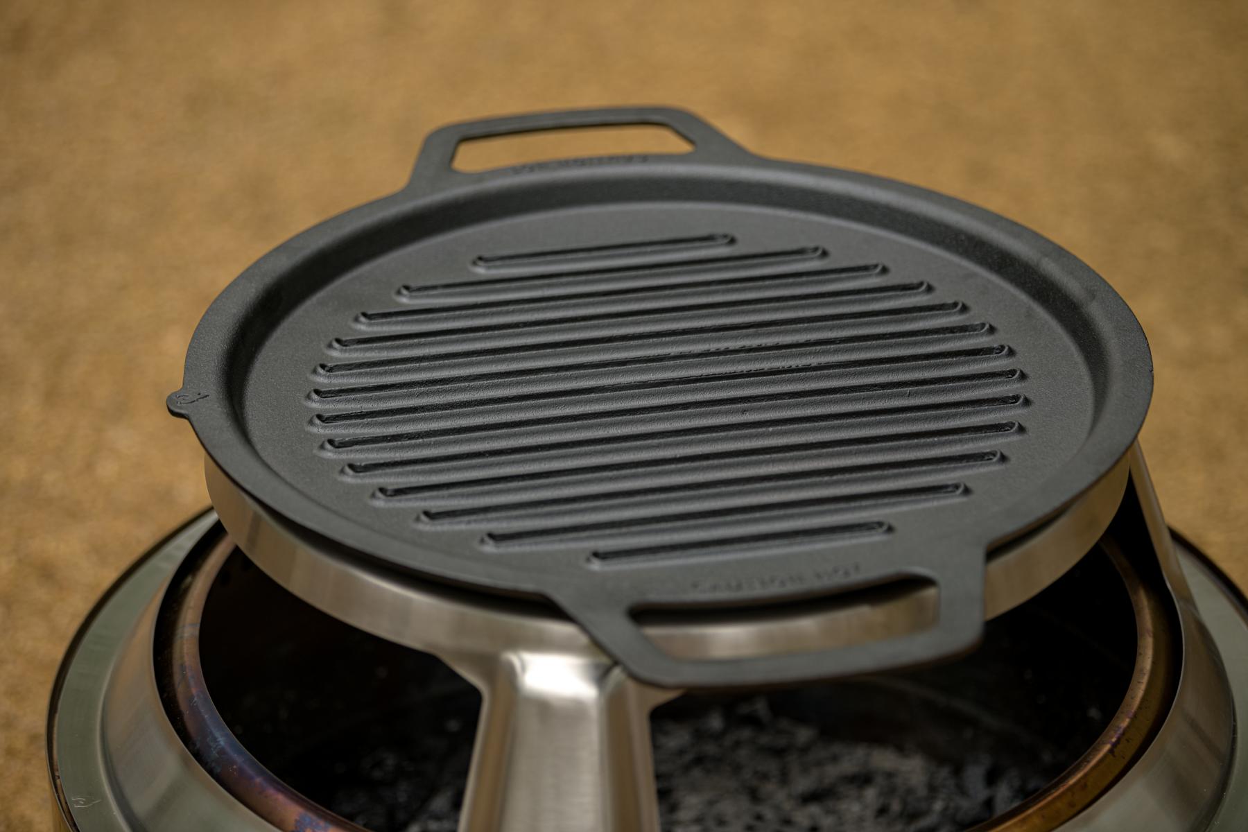 Solo Stove Gusseisen Grillrost mit Aufsatz für Yukon
