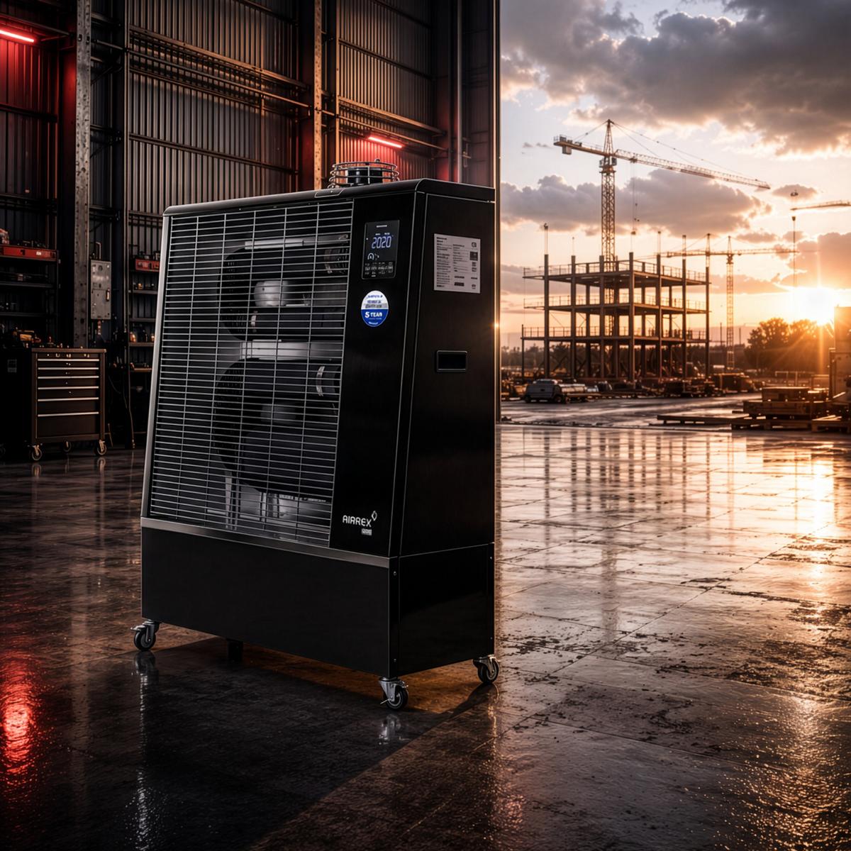 AIRREX Heizgerät AH-500i Blue Flame (WiFi) - Infrarotstrahler 11-15 kW