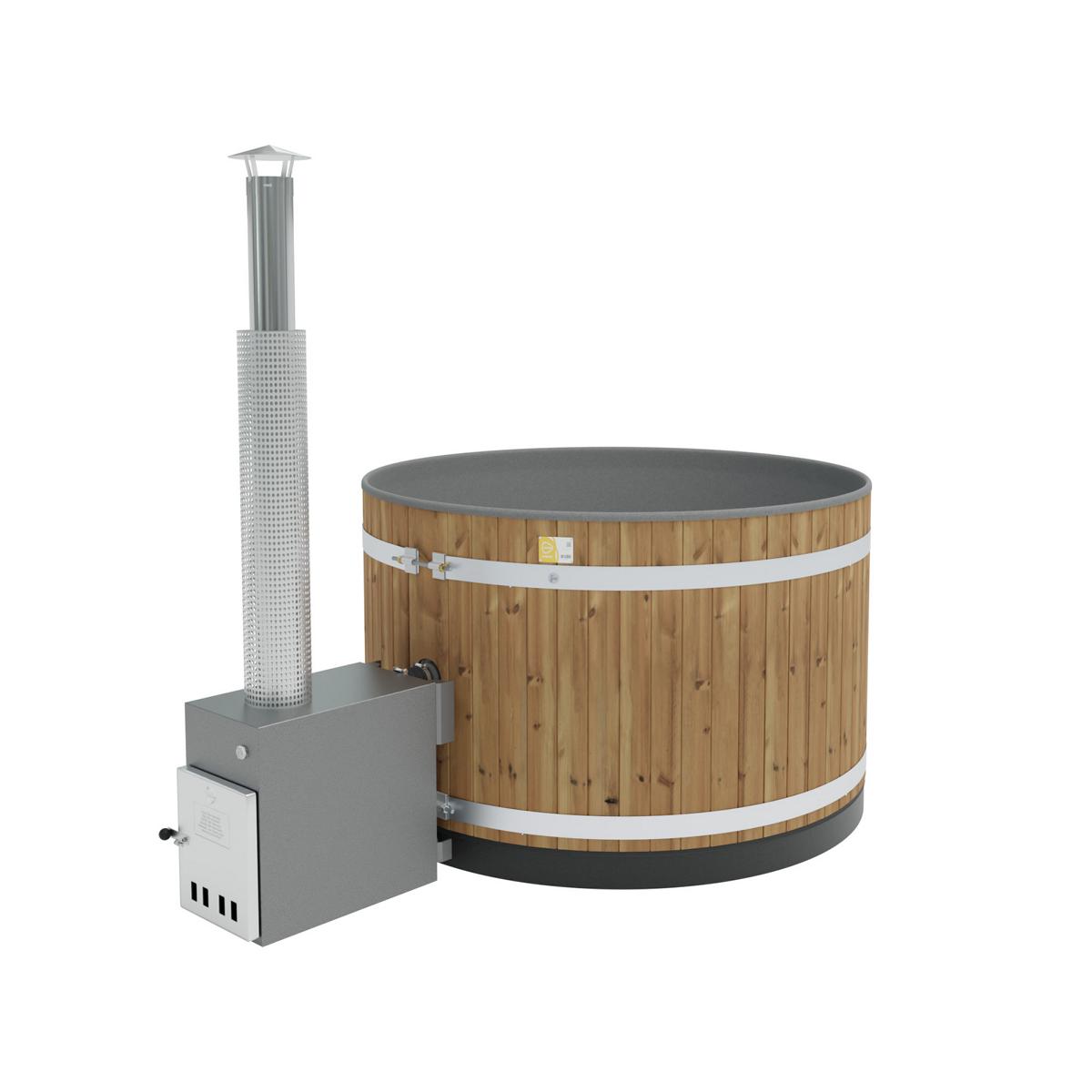 Badebottich Breezy M (Ø 170 cm) Thermoholz