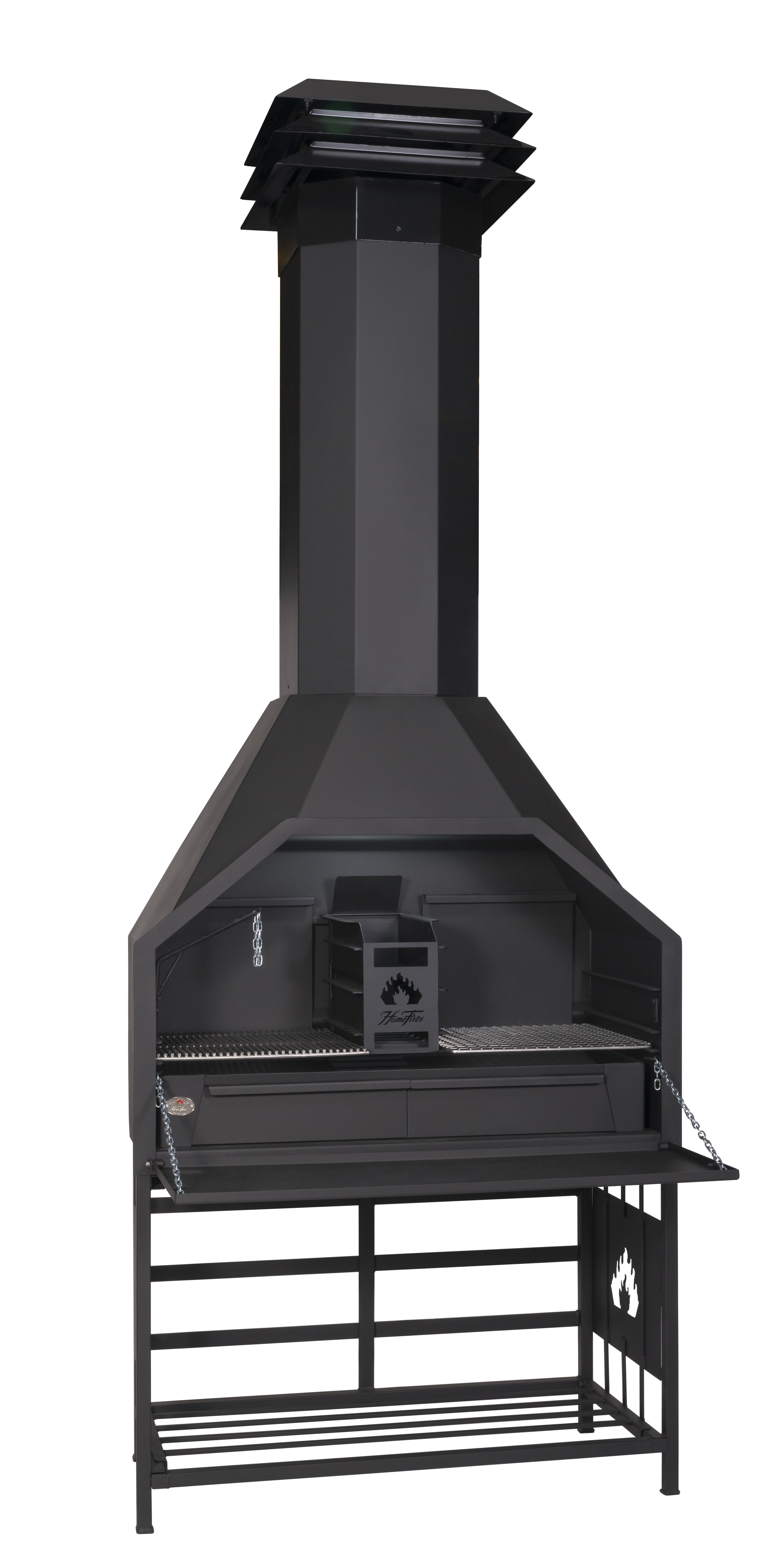 Braai Freistehender Grillkamin - Modell 1200