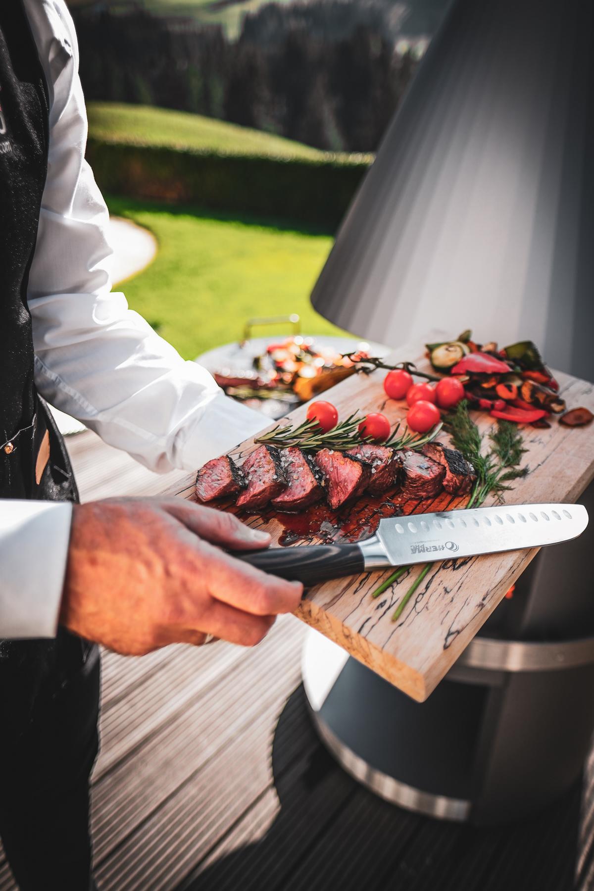 HERMAPRO Gartenkamin & Grill Vario 70