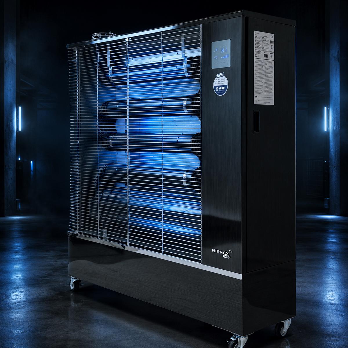 AIRREX Heizgerät AH-900i Blue Flame (WiFi) - Infrarotstrahler 19-24 kW