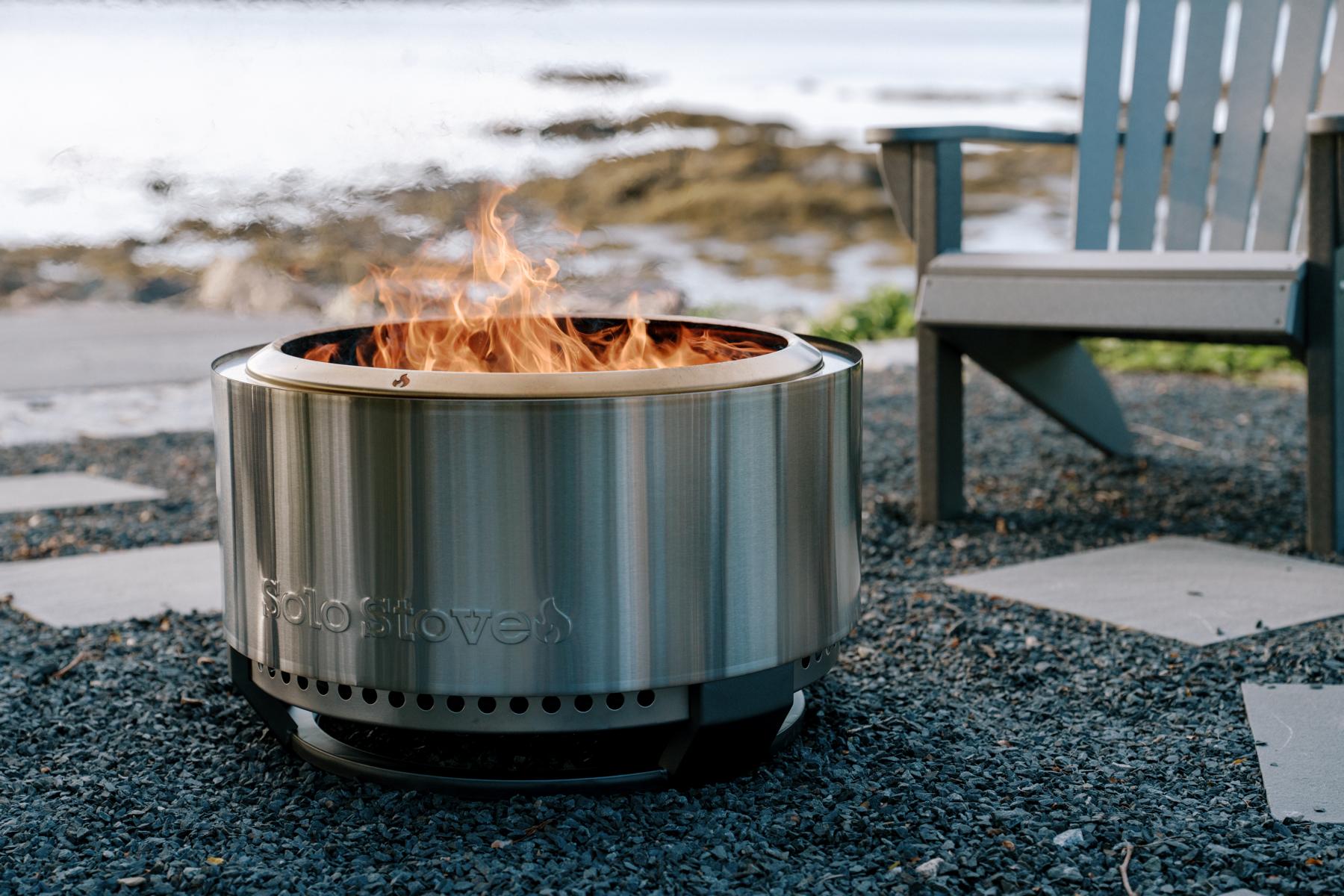 Solo Stove Summit 24" Feuerschale – Feuerstarter-Bundle