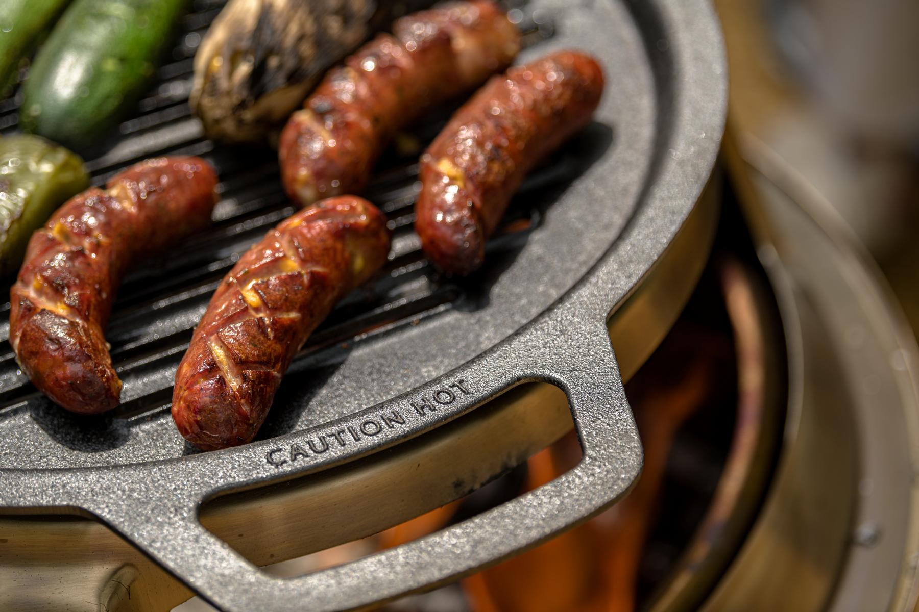 Solo Stove Gusseisen Grillrost mit Aufsatz für Yukon