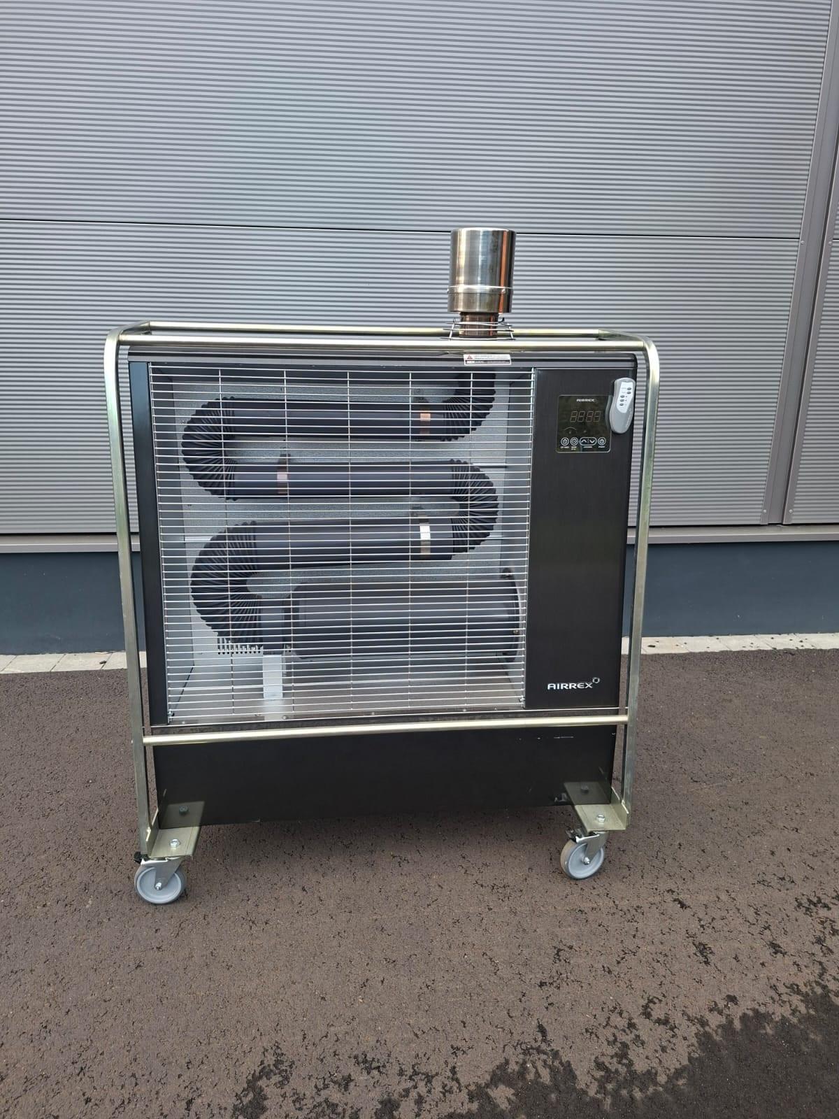 Vorführgerät AIRREX Heizgerät AH-300i - Infrarotstrahler mit Schutzrahmen & Schalldämpfer