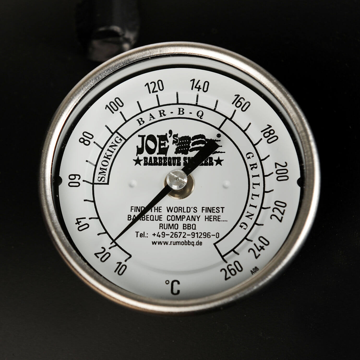 Edelstahl Thermometer 3" JOE's BBQ Smoker