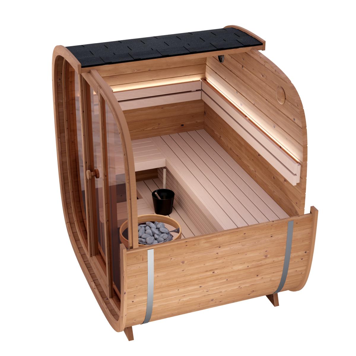 Thermoholz Gartensauna - Dice Blanco