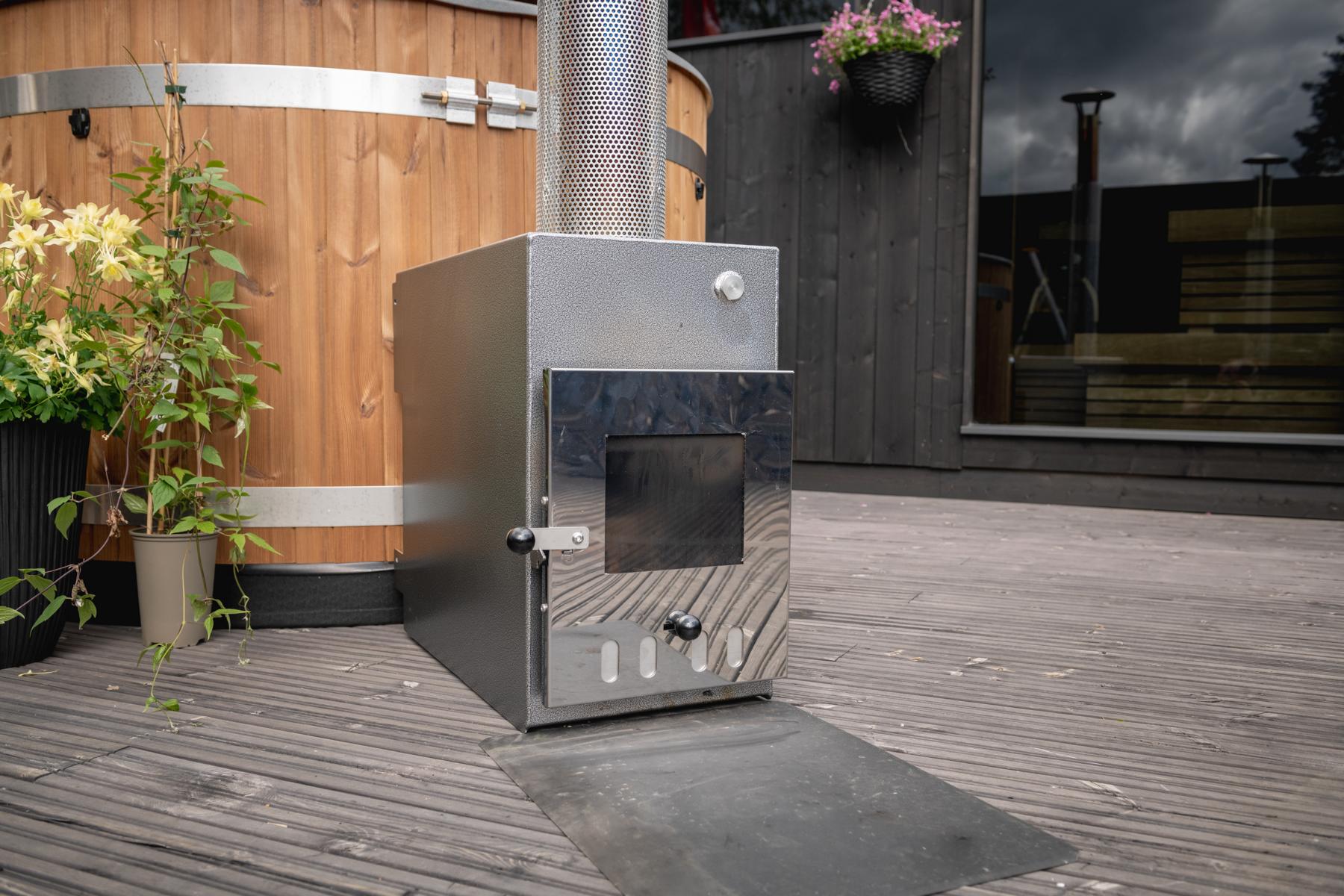 Badebottich Breezy M (Ø 170 cm) Thermoholz