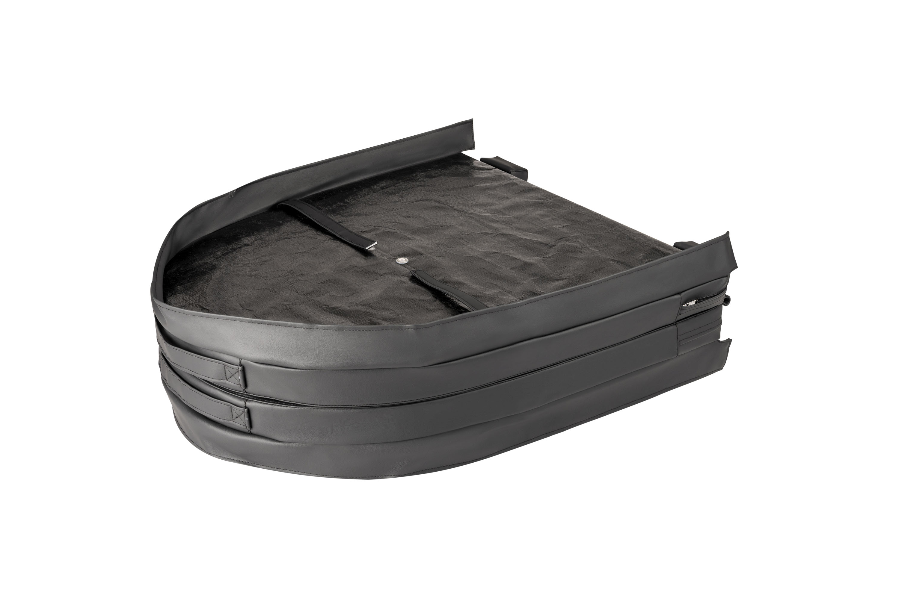 Klappbarer Isolierter Kunstlederdeckel Tiny Kunststoff (Außenofen)