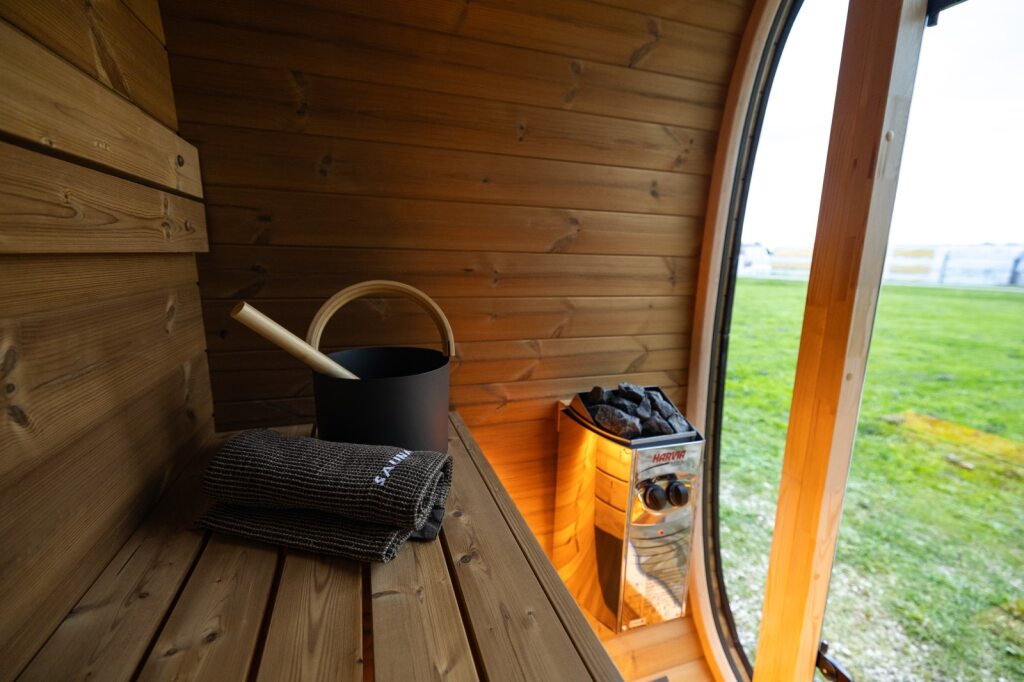 Dice Pocket MINI Sauna inkl. Harvia Vega Compact