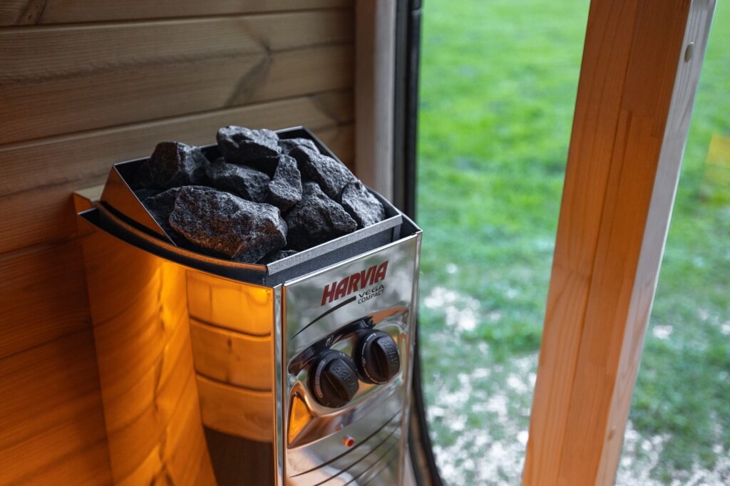 Dice Pocket MINI Sauna inkl. Harvia Vega Compact