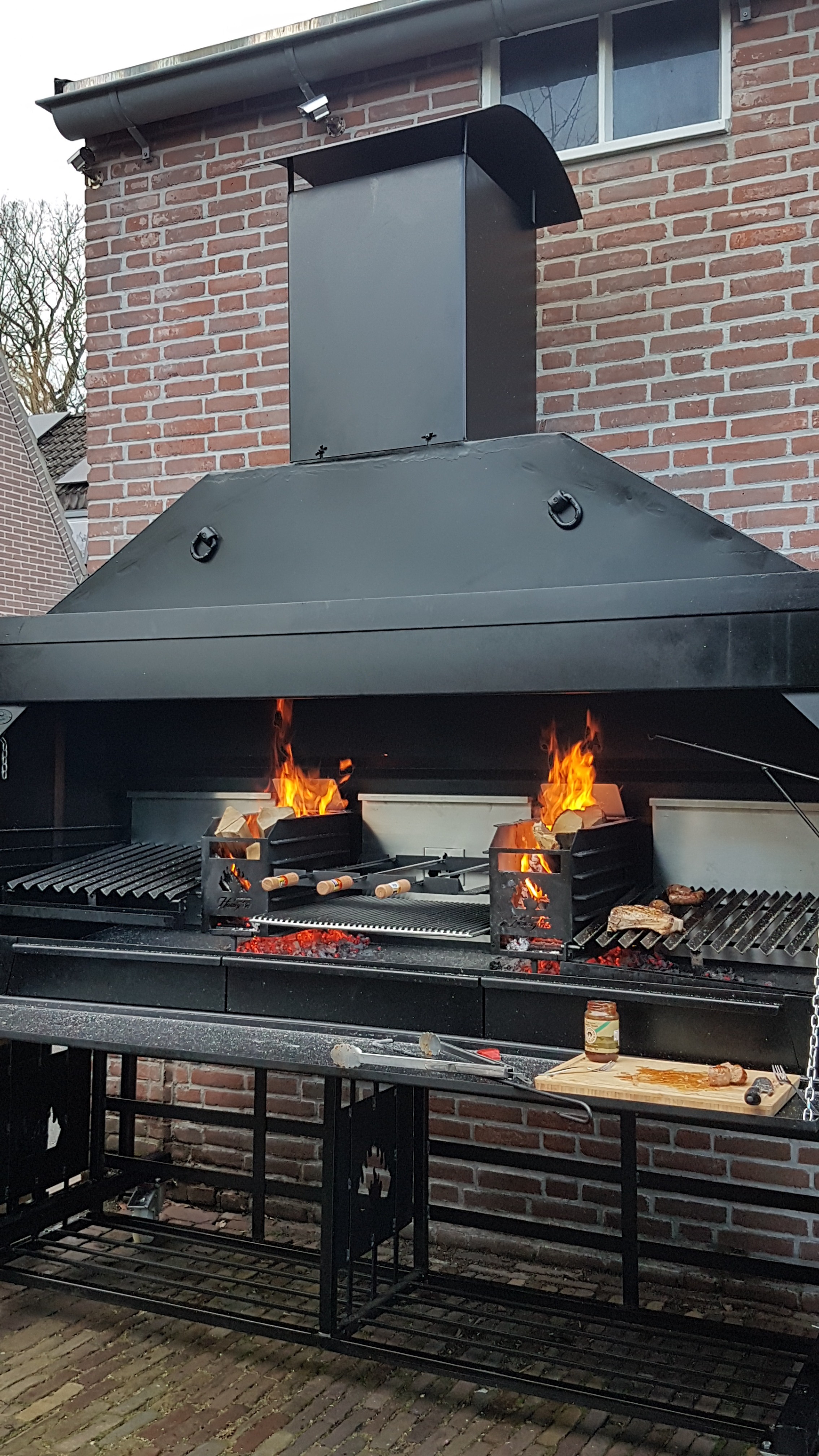 Braai Einbau Grillkamin Dirty Harry 2300